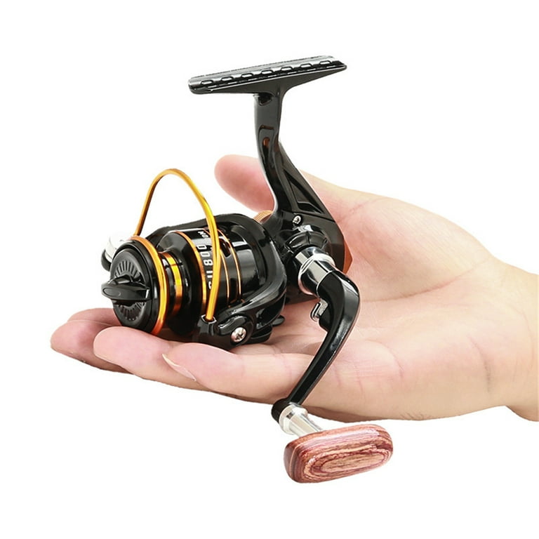 800 Type Fishing Reel Folding Rocker Micro Spinning Wheel Fishing  Accessories