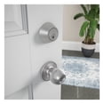 thumbnail image 6 of First Secure by Schlage Deadbolt and Keyed Entry Rigsby Door Knob in Stainless Steel, 6 of 11