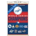 thumbnail image 3 of MLB Los Angeles Dodgers - Champions 25 Wall Poster with Magnetic Frame, 22.375" x 34", 3 of 5