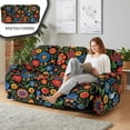 thumbnail image 3 of COEQINE Lazy Boy Recliner Chair Cover 3 Seater Sofa Slipcover 8 Pieces Comfy Dog Couch Cover Reclining Chair Slipcover with Side Pocket for Pets, Kids, Colorful Bohemian Floral, 3 of 8