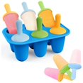 thumbnail image 1 of Popsicles Molds Silicone,6 Pieces Ice Mold, Toddler Popsicle Molds, 1 of 1