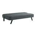 thumbnail image 6 of Serta Fletcher Modern Twin Futon, Charcoal Woven Fabric, 6 of 13