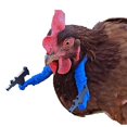 thumbnail image 3 of Accesorios Brazo Avícola 3 PCS Toy Pollo Portátil Impreso en 3D Juguete para Regalo () Azul, 3 of 9