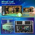 thumbnail image 3 of Single Din Car Stereo with Wireless Apple Carplay & Android Auto, 6.9" IPS Touchscreen Radio Bluetooth 5.2, Physical Knob Control, 3 of 8