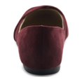 thumbnail image 4 of Ollio Women's Shoe Faux Suede Light Comforts D'Orsay Pointed Toe Braided Ballet Flat F85, 4 of 6
