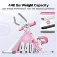 thumbnail image 3 of MERACH 440lbs Adjustable Ab Machine Abdominal Trainers for Full Body Workout, Foldable with Knee Protection, 3 of 11