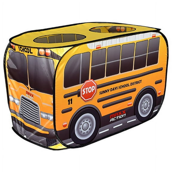 Pop-N-Play School Bus Play Tent