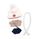 thumbnail image 3 of Ropa para muñecas de 15 cm y 17 cm, traje con bufanda a rayas, ropa decorativa de moda, bonito traje para muñecas, accesorio para muñecas de 15 cm y con sombrero, 3 of 9