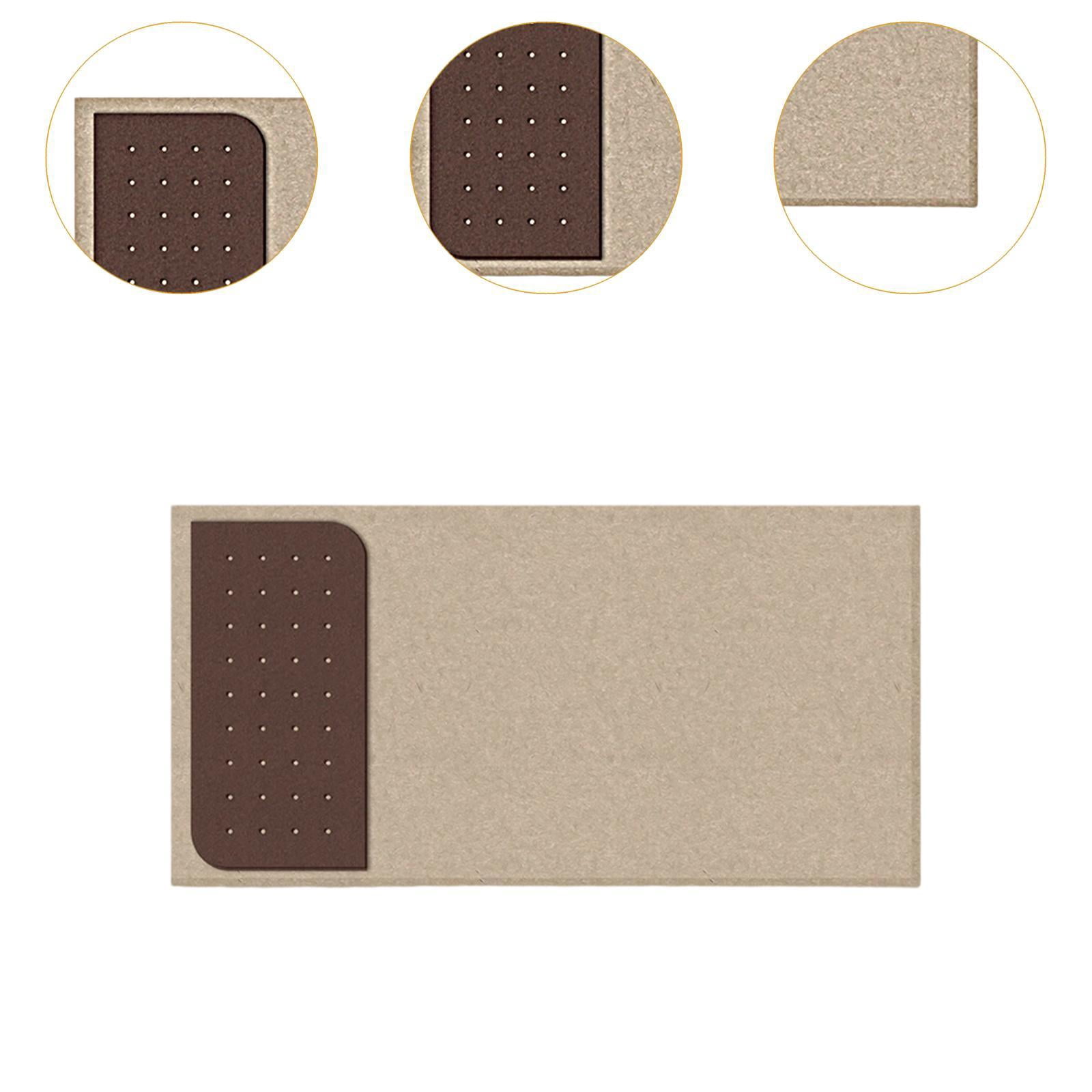 TISHITA Cork Bulletin Board Wall Decor Cork Board for Memo Notes Office Home Kitchen 60x120