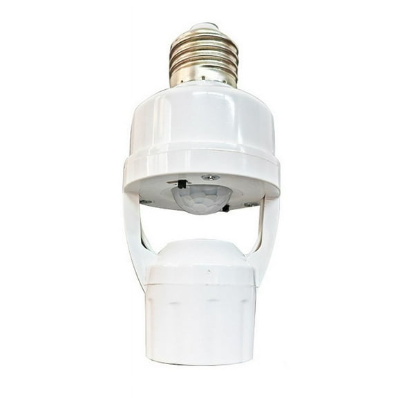Automatic Motion Sensor E27 Lamp Holder: Smart Light Control for indoor Use