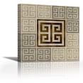 thumbnail image 1 of Greek Key III - Contemporary Fine Art Giclee on Canvas Gallery Wrap - wall décor - Art painting - 27 x 27 Inch - Ready to Hang, 1 of 2