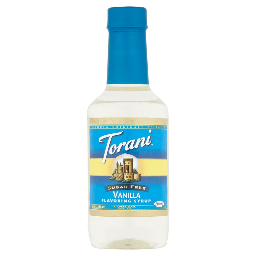 Torani Sugar Free Vanilla Flavoring Syrup, 12.2 fl oz