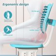thumbnail image 6 of Lanzxjv 2Pcs/Set Kids Desk Chair Set, Liftable School Leaning Table Chair Set with Drawer Design, Children Desk Chair Set with Dual Partition Book Stand, Backpack Hook, Cup Holder, 6 of 9