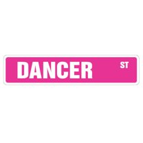 DANCER Aluminum Street Sign dancing dance studio ballet tap | Indoor/Outdoor | 24" Wide
