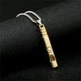 thumbnail image 1 of PPgejGEK Collier de Décompression, Pendentif en Acier Inoxydable et Pleine Conscience, Accessoire Respiratoire Offres jusqu'à 70 % de Réduction, 1 of 2