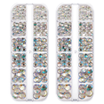 thumbnail image 1 of Estrela Crystals Flatback Rhinestones, para decoración de uñas, teléfonos, manualidades, bricolaje, 1 of 5