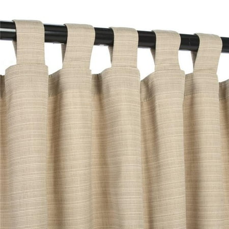 Hammock Source Cur84sas 50 X 84 In Sunbrella Outdoor Curtain With Tabs 44 Dupione Sand Canada Sunbrella Outdoor Curtain, Outdoor Curtain Fabric Canada