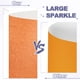 thumbnail image 4 of 10 Hojas de Cartulina Naranja Brillante, Papel Brillante de 12x12 Pulgadas, Cartulina Brillante de 250gsm para Manualidades, Álbum de Recortes, Boda y Fiesta, 4 of 6