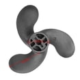 thumbnail image 7 of Black Boat Outboard Propeller Replacement For Tohatsu/Nissan2.5/Mercury 3.5HP, 7 of 7