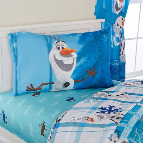 Disney Frozen ll Olaf's Journey snowman Sheet Set twin or full 