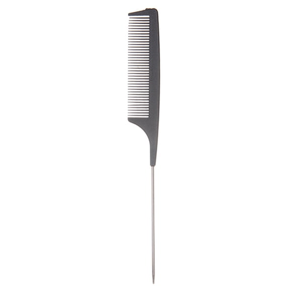 Pointed Tail Comb Heat Resistant Teasing Combs Metal Tail Comb with Stainless Steel Pintail Styling Tool Easy to Use