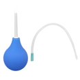 thumbnail image 1 of Enema Bulb Kit Silicone Douche Bulb with Single Use Hose Women Enemator Astriction Anal Cleaner Blue 224ml, 1 of 4