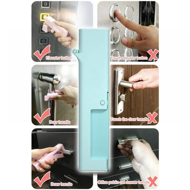 Sweetcandy Non Contact Safety Tool Door Opener Tool Elevator Button Pressing Tool Avoid Direct Touching Reusable Sell Cleaning No Touch Door Handle Tool Walmart Com Walmart Com