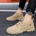 thumbnail image 1 of Zapatillas Deportivas Botas de senderismo para hombre con cordones Botas de deporte casuales Botas de cuero PU para viajes al aire libre DQrwqpou Tenis De Mujer Tenis De Hombre, 1 of 8