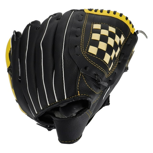 LEEYNEER6Pcs Durable Impact Resistance Softball Gloves Men Baseball Use Non-Deformable 12.5 Inches