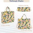 thumbnail image 6 of FORMRS Womens Corduroy Tote Bag Crossbody Shoulder Handbag with Pocket, Citrus Fruits, 6 of 7