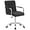 Black, variant on JUMMICO Modern Office Vanity Chair - PU Leather Mid-Back Rolling Chair for Office, Teen, and Bedroom Desks (Gray)