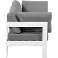 thumbnail image 4 of Meridian Furniture Nizuc Grey Outdoor Patio Modular Sofa, 4 of 9