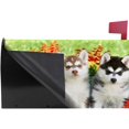 thumbnail image 3 of Coolnut Mailbox Covers, Magnetic Standard Size Group of Siberian Husky Puppy Dogs Seasonal Mail Wraps for Home Outdoor Decor, 20.7"x18.03", 3 of 5