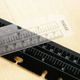 thumbnail image 3 of 6 binder a5 Flexible Ruler Clear Plastic Notebook Binder Loose-Leaf Separator A5 6 ulti-Function Page Holes Ruler, 3 of 7