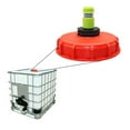 thumbnail image 6 of YLLSF Plastic IBC Tank Cap Cover Lid Bung Adapter with Water Injection Connector, 6 of 11