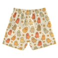 thumbnail image 7 of FORMRS Boys Swim Trunks Quick Dry Mesh Lining Beach Boardshorts, Sizes XS-XL, Cute Cartoon Ghost Pattern, 7 of 7