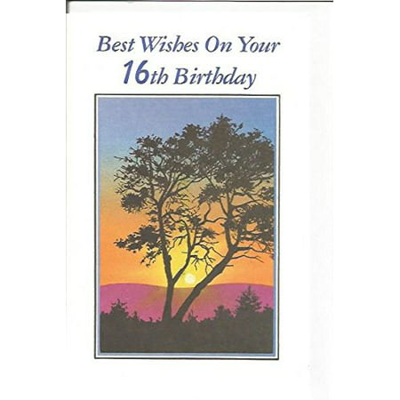 Best Wishes On Your 16th Birthday (age3), Cover: Best Wishes On Your 16th Birthday By Magic Moments Ship from (Best Religious Birthday Wishes)