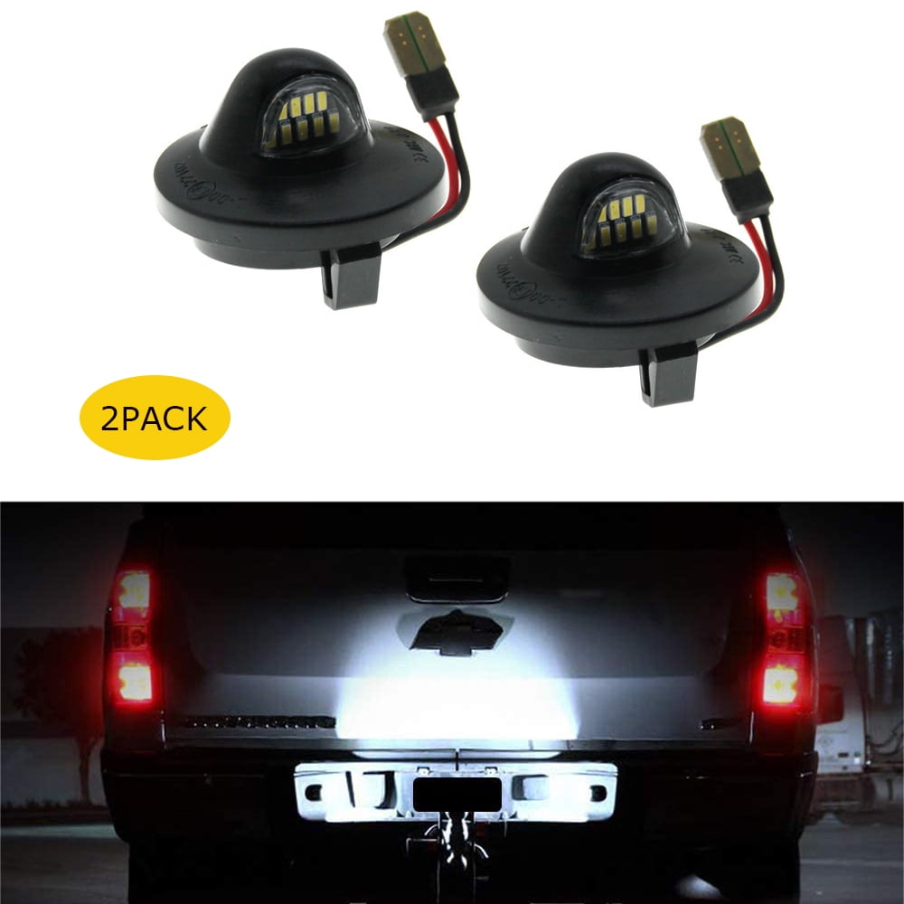 LED License Plate Light Lamp Error Free Assembly Replacement Set For Ford F-150 F-250 F-350 F-450 F-550 Superduty Ranger Pickup Truck Explorer Bronco Excursion Expedition White LED License Plate Light Lamp Error Free Assembly Replacement Set For Ford F-150 F-250 F-350 F-450 F-550 Superduty Ranger Pickup Truck Explorer Bronco Excursion Expedition White