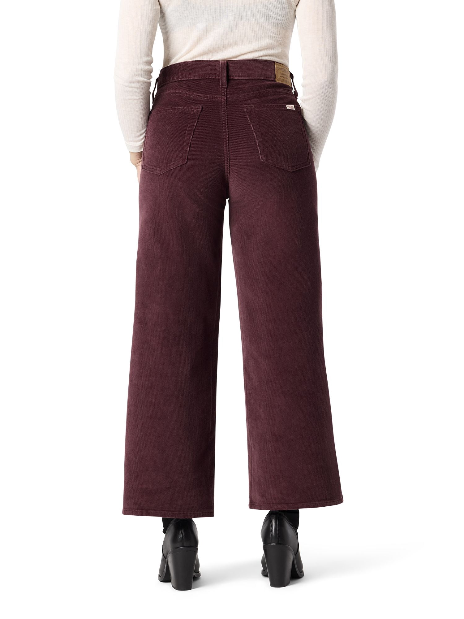LV HR WIDE LEG CROP