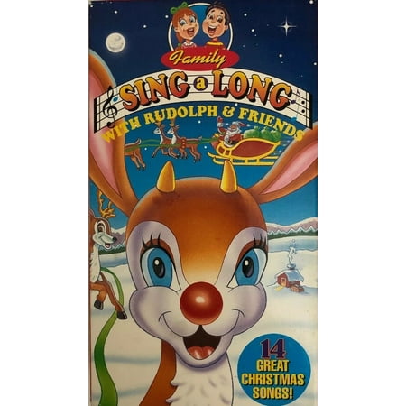 A Muppet Family Christmas Vhs Rudolph And Friends Family Sing-A-Long VHS 14 Great Christmas Songs Volume One ()