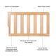thumbnail image 4 of Cuna convertible universal Guard Rail Dream On Me para niños pequeños, 4 of 4