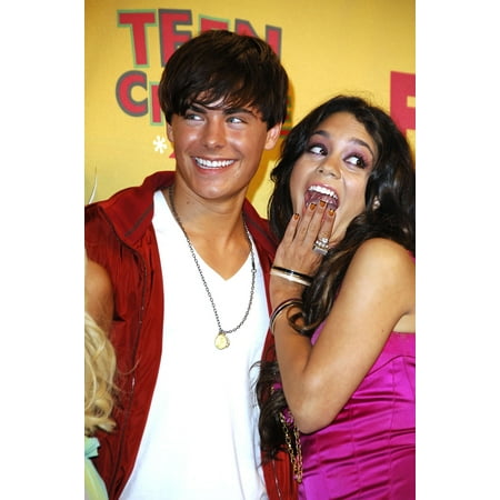 Zac Efron Vanessa Anne Hudgens In The Press Room For Teen Choice Awards 2006 - Press Room Gibson Amphitheatre Universal City Los Angeles Ca August 20 2006 Photo By Michael GermanaEverett Collection