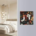 thumbnail image 4 of Yayeee Toggle Light Switch Wall Plate 2-Gang 4.56"x4.48" Decorative Outlet Cover, Red Flowers Pattern, 4 of 7