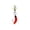 B, variant on Kiddiway Fishing Lures Spinner Baits Propeller - Rotating Flashy Spoon with Imitation Grub Hook, Crappie Hook, and Bread Worm Fake Bait for Freshwater Fishing
