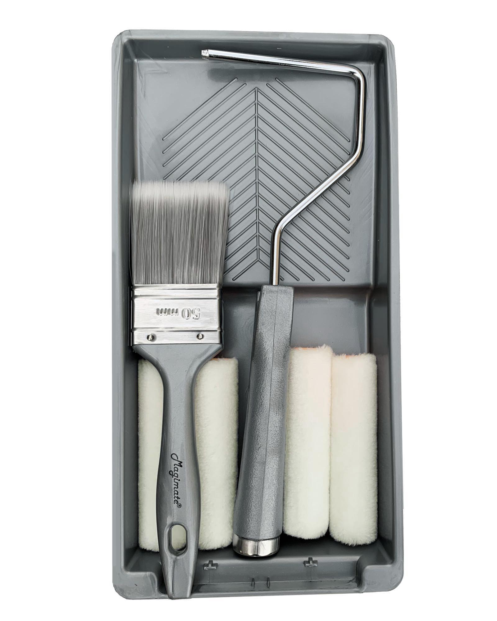 Magimate 4-Inch Paint Roller Kit, 7-Piece Set photo 5