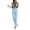 Light Blue, variant on Women's Sleeveless Deep V-Neck Dressy Tank Jumpsuits Spring Summer Casual Loose Straight Leg Pants Club Party Rompers Fashion Color Block Button up Suit Jumpsuit Gold M