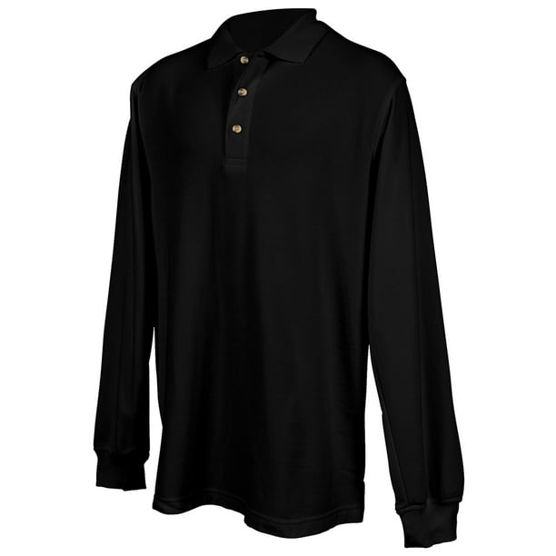 pique knit golf shirt