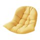 thumbnail image 3 of Cojín colgante para silla con forma de huevo, suave, para porche, oficina y exterior. Amarillo, 3 of 9