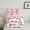 Pink White D, variant on Castle Fairy Teenagers Cartoon Bow Knot Letter Monogrammed E Bedding Comforter Set 2pcs,Cute Bow-Tie Plaid Grid Twin Comforter Sets Microfiber,Dreamy Princess Breathable Bedding Set