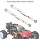thumbnail image 5 of Servos Link, Varilla De Tracción RC Ajustable De 6 Uds Para Coche Redcat 1/10 RC ANGGREK plata, 5 of 8